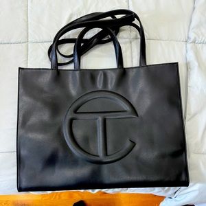 ✨NEW✨ TELFAR TOTE BAG (LARGE)- BLACK